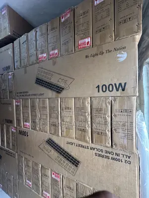 D2 100W All in One Solar Street Light