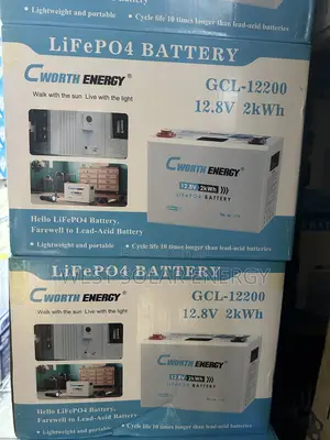 2kwh 12v Cworth Energy Lithium Ion Battery