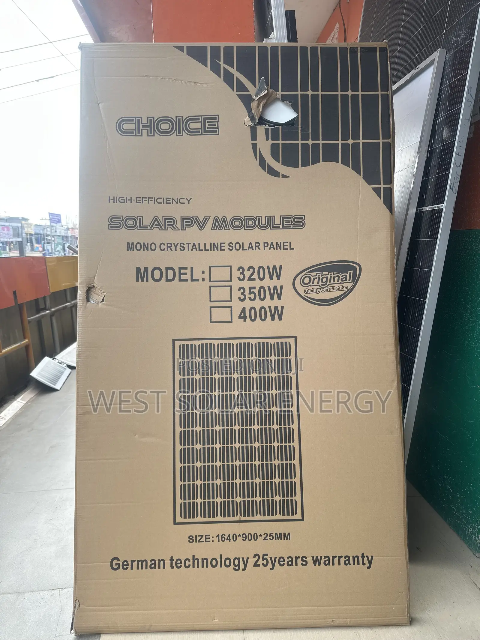 350w 72cells Choice Solar Mono Panel