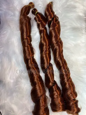 French Curls , Deep Wave, Bone Straight Extensions