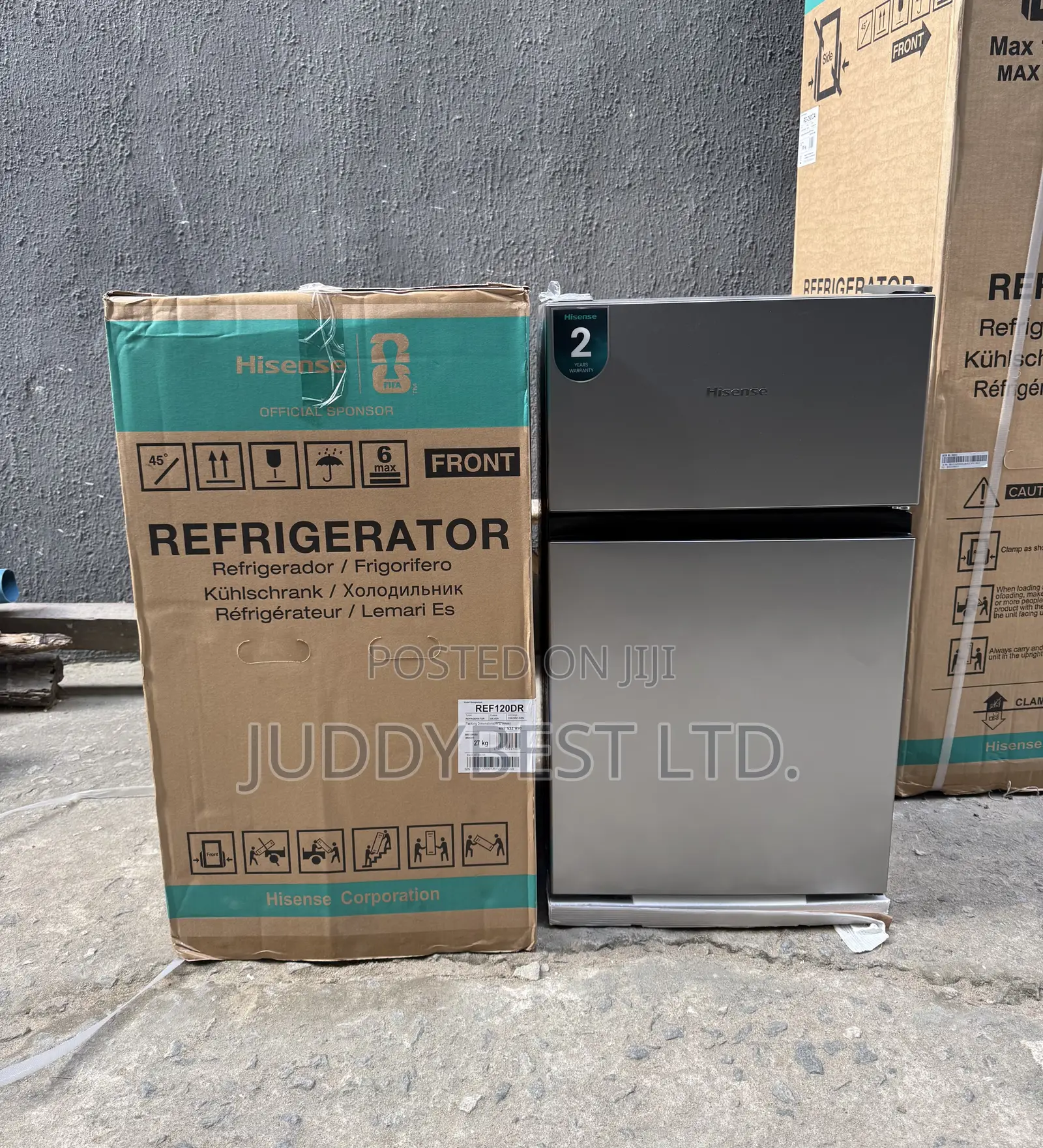 Hisense Ref 120dr 87l Double Door
