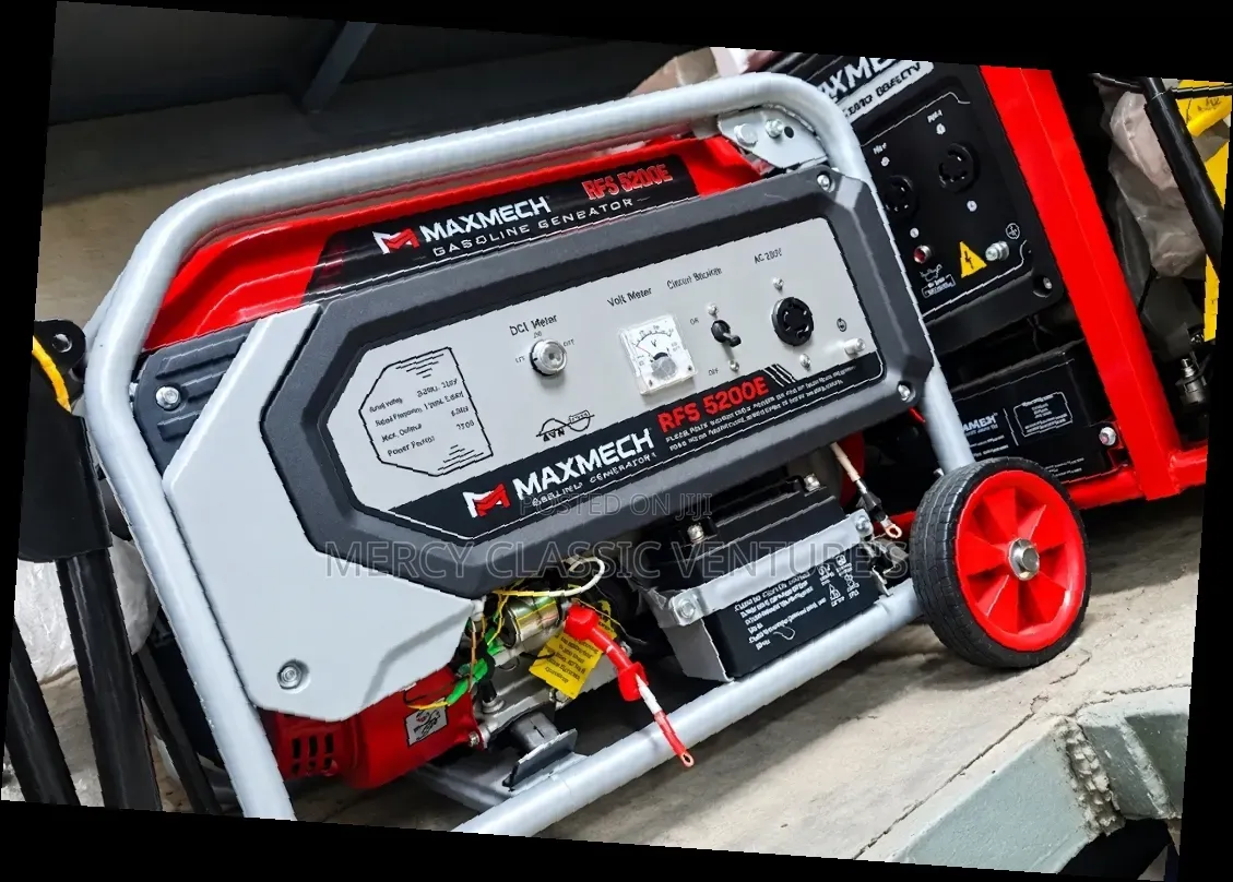 Maxmech Rfs5,200e – 5.5kva Original Copper Generator
