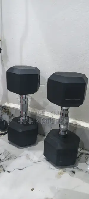 10KG Hex Dumbbell – ₦40,000 Each