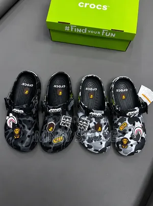 High Quality a Bathing Ape Crocs
