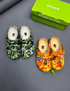 High Quality a Bathing Ape Crocs