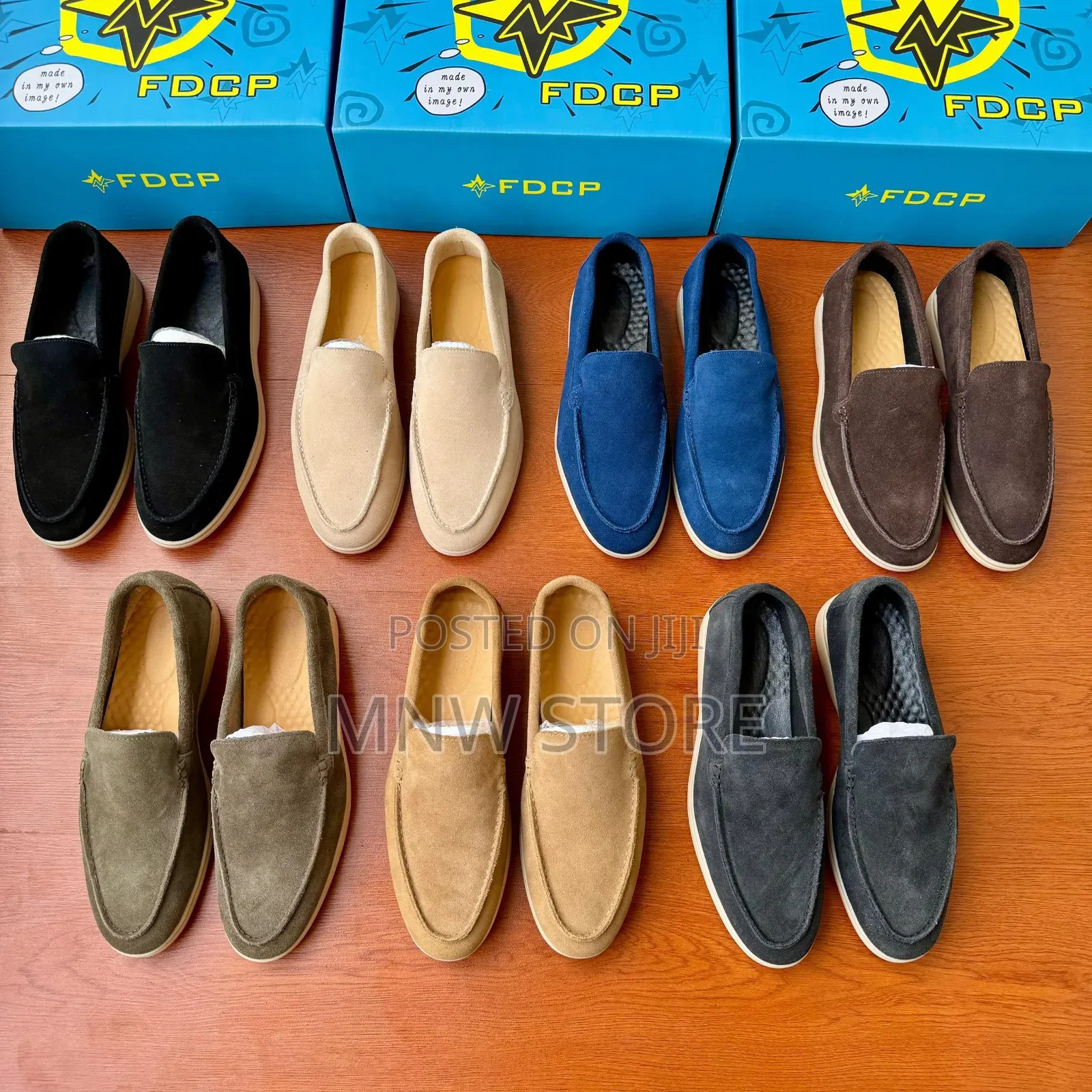 FDCP Suede Loafers