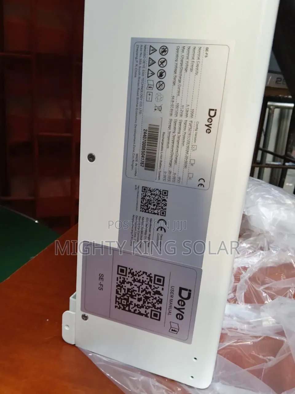 5kwh 48v Deye Lithium Ion Battery
