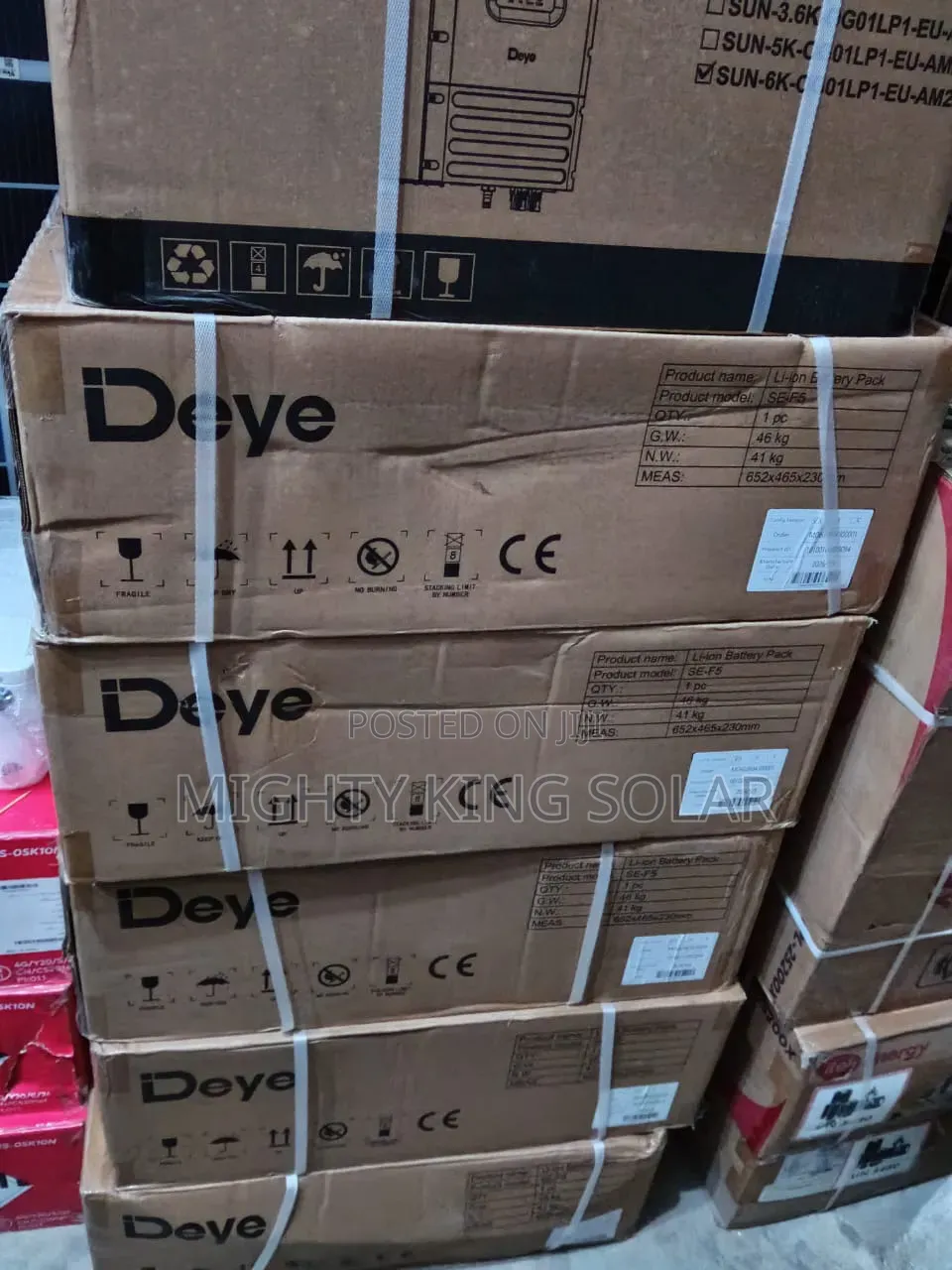5kwh 48v Deye Lithium Ion Battery