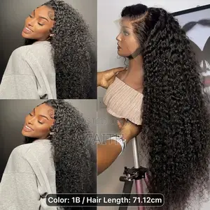 80% Human Hair Blend Deep Wave