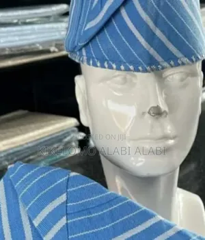 Men Cap Made With Aso Oke Fabric
