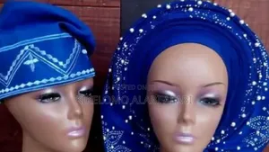 Men Cap Made With Aso Oke Fabric
