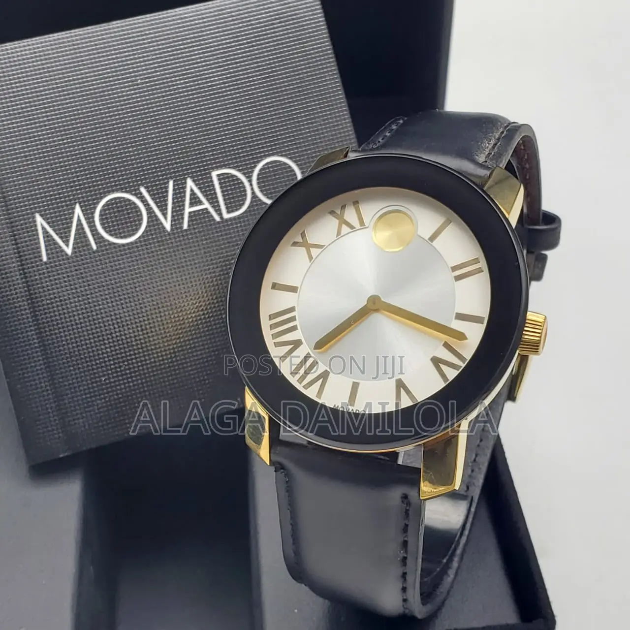 MOVADO Leather Watch