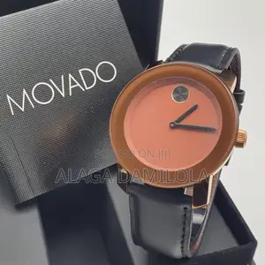 MOVADO Leather Watch