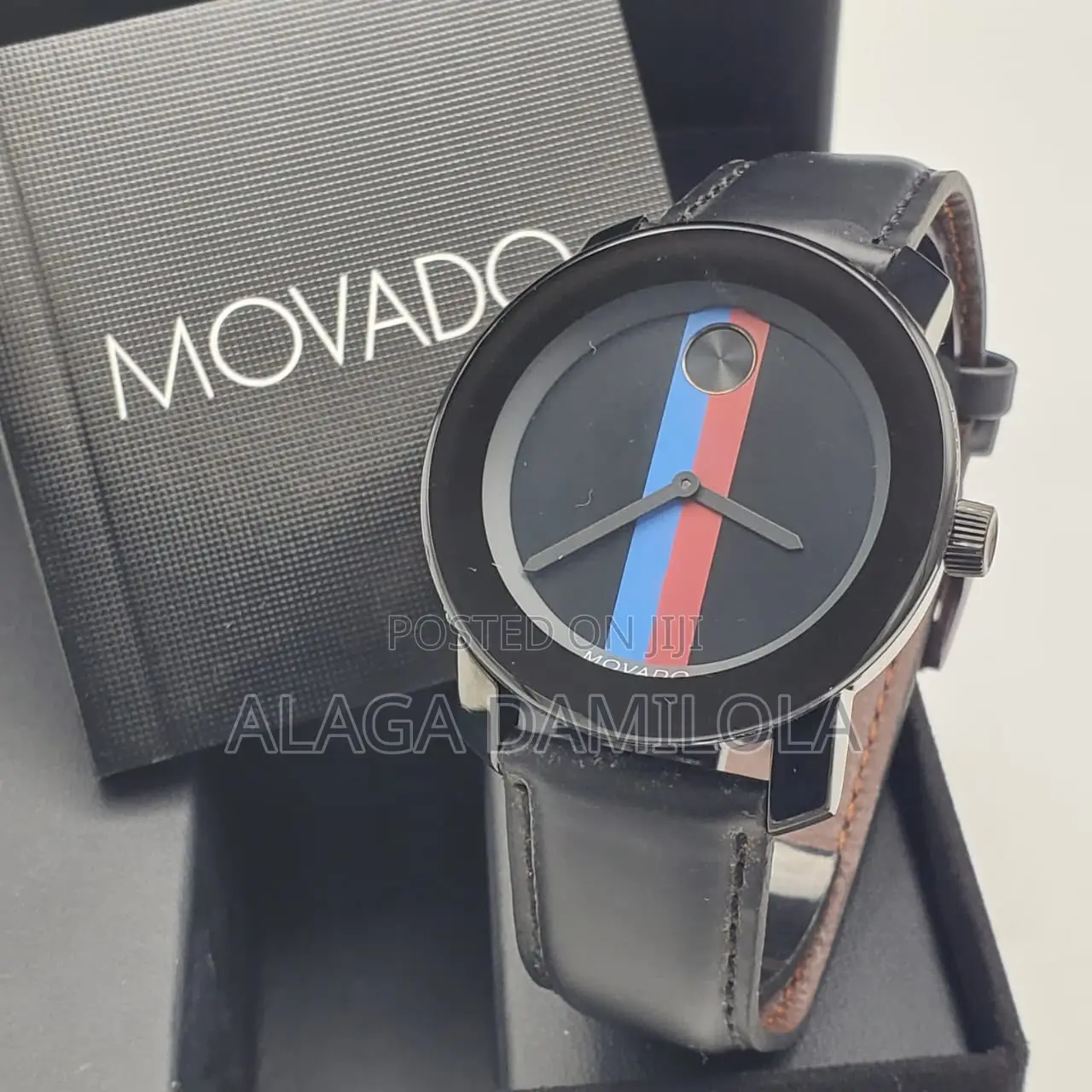 MOVADO Leather Watch
