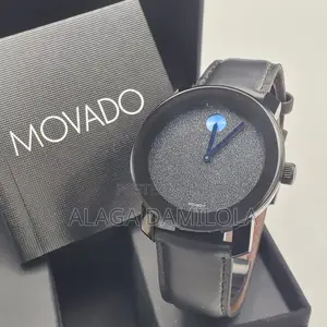 MOVADO Leather Watch
