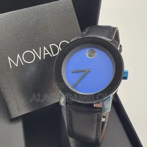 MOVADO Leather Watch