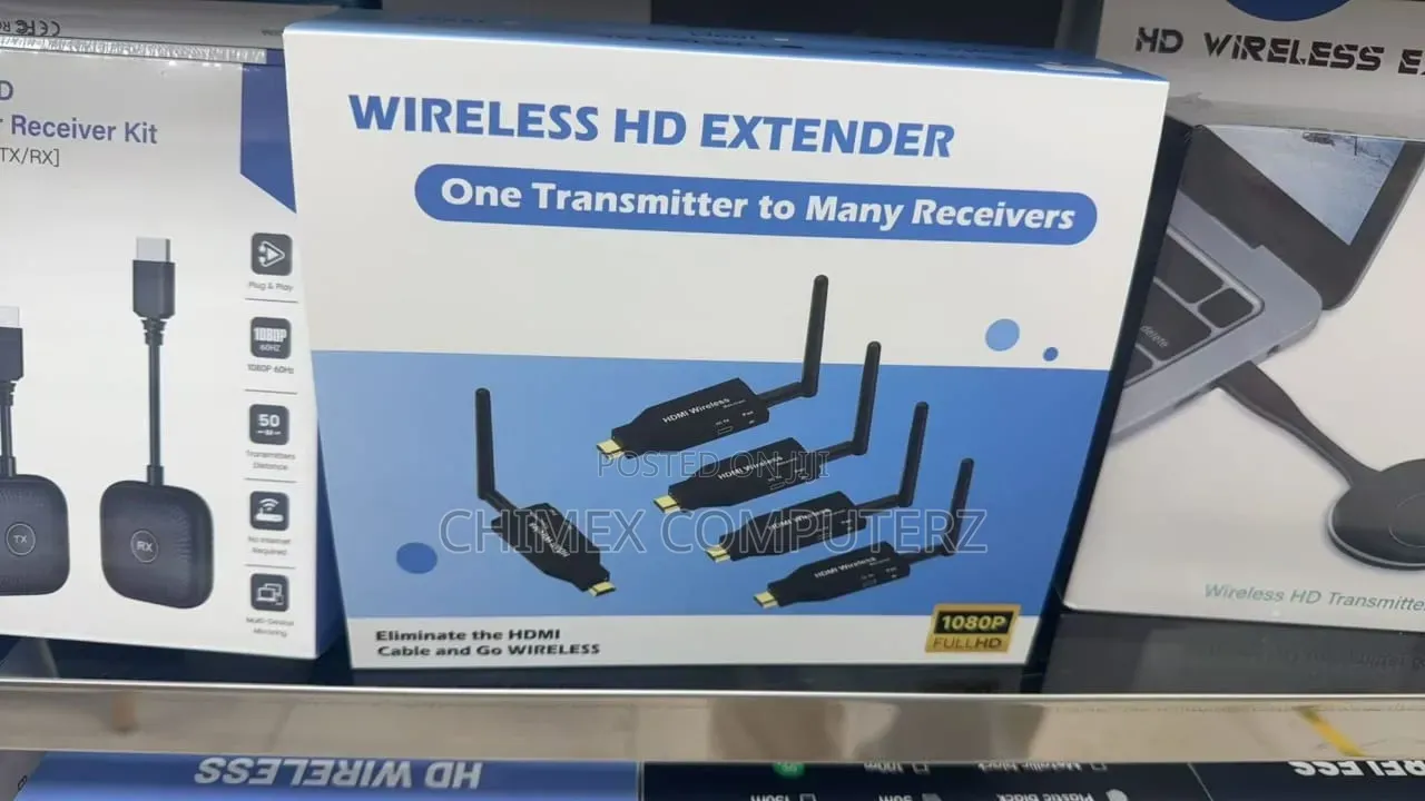 1*4 Hdmi Wireless Extender 50m 1transmitter 4receiver