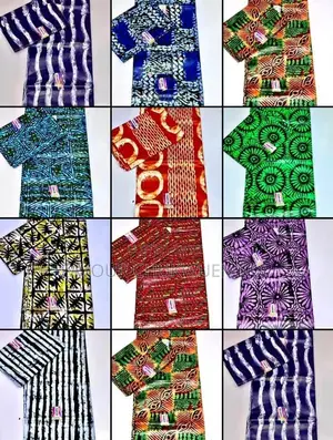 Quality Ankara Fabrics 6 Yards - Original Cotton - Ilorin