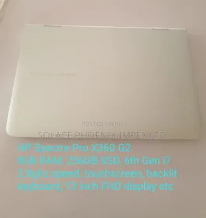 Laptop HP Spectre X360 13 8GB Intel Core i7 SSD 256GB