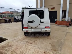 Mercedes-Benz G-Class Base G 500 AWD 2002 White