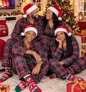 Uk Edition Family Christmas Pyjamas Set
