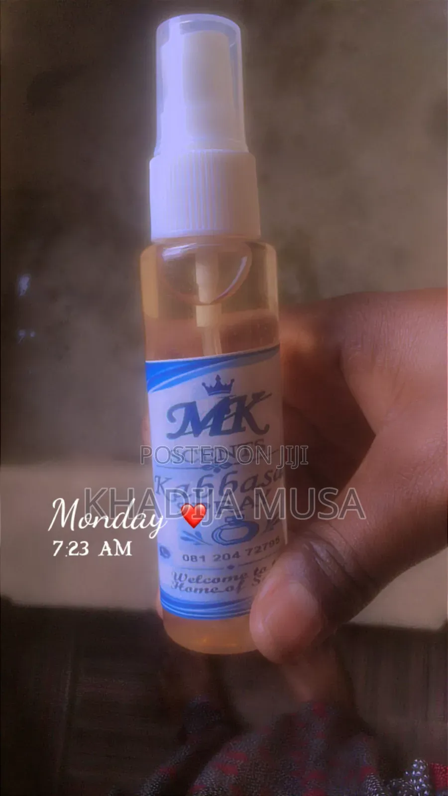 Kabbasa Spray Perfume