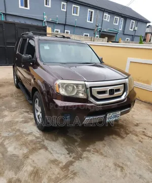 Honda Pilot LX 4dr SUV 4WD (3.5L 6cyl 5A) 2010 Burgundy
