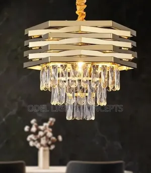 Pure Gold Crystal Chandelier 40cm