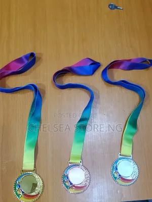 Medal With Colourful ropeF7