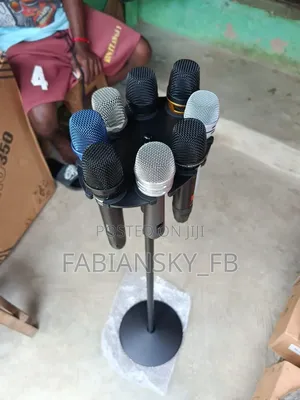 Original Multiple Microphone Stand 8in1