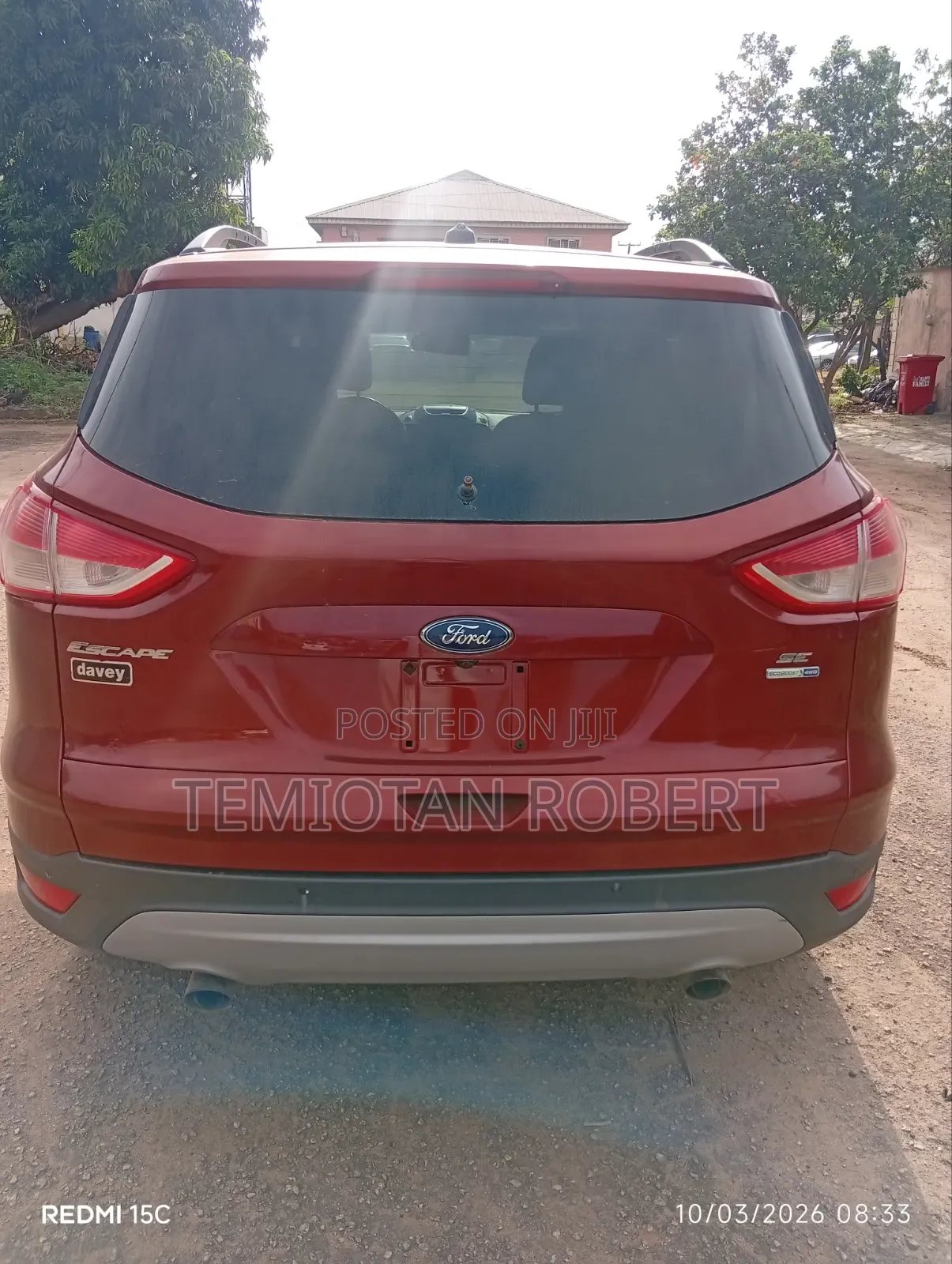 Ford Escape 2015 Red
