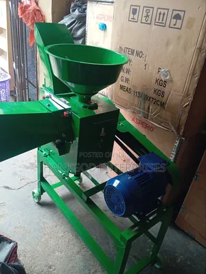Chaffcutter With Hammer Mill Crusher Machine