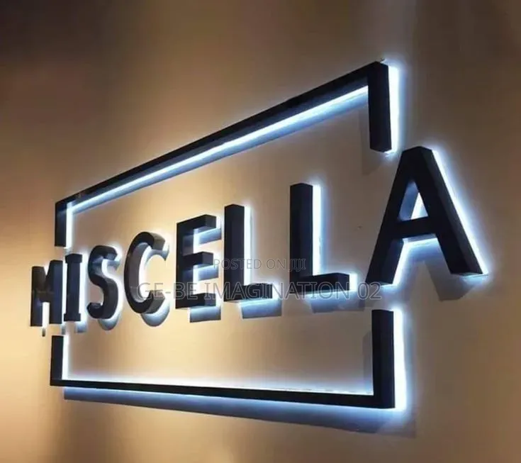 Signage for Interior and Exterior Use