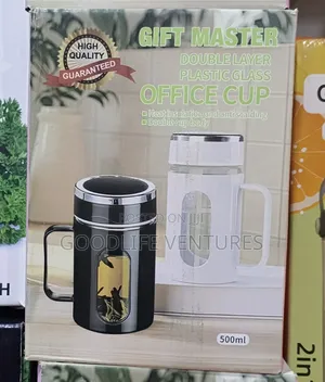 Double Layer Plastic Glass Office, Survenier Cup