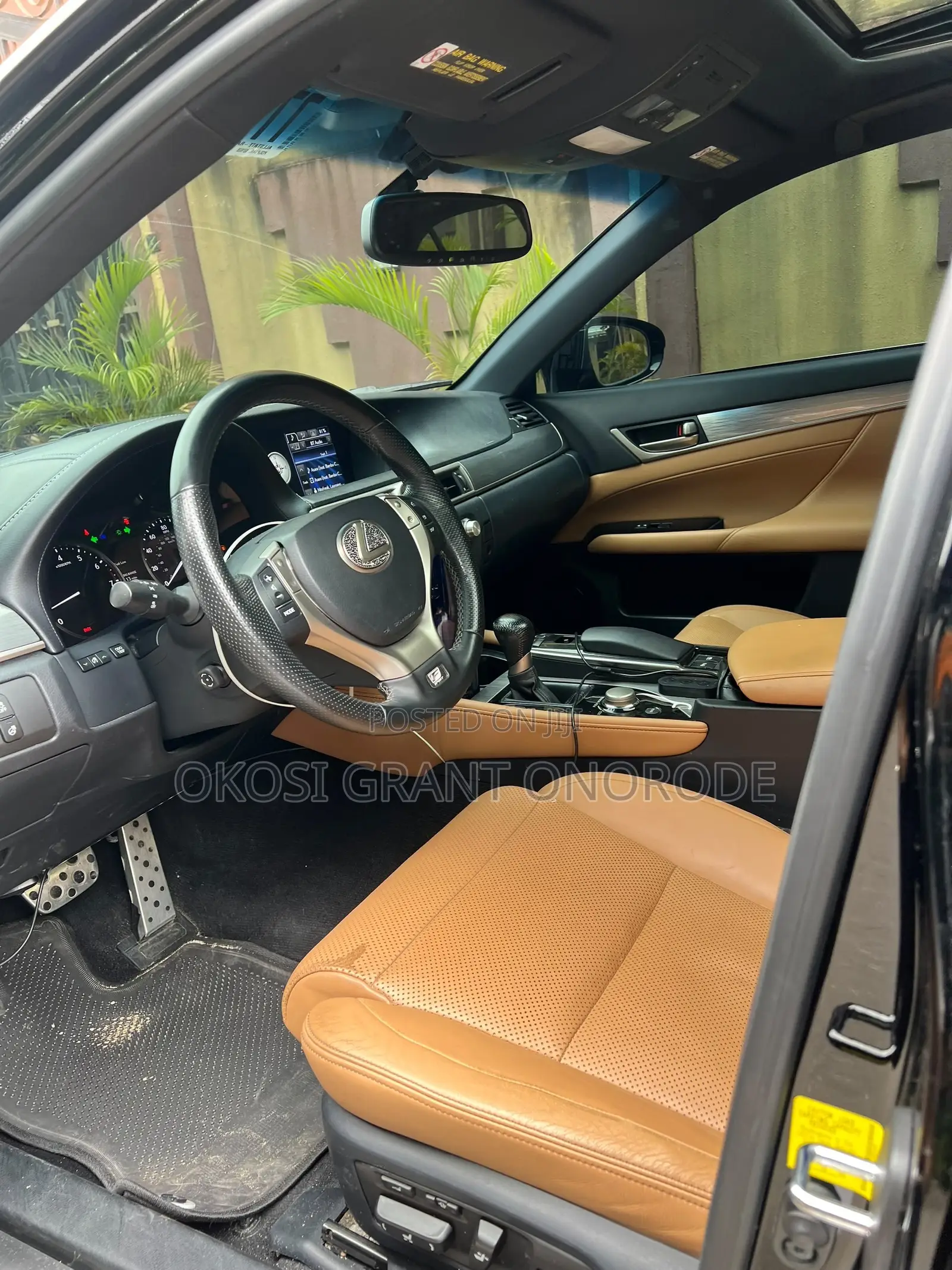 Lexus GS 350 4WD 2014 Black