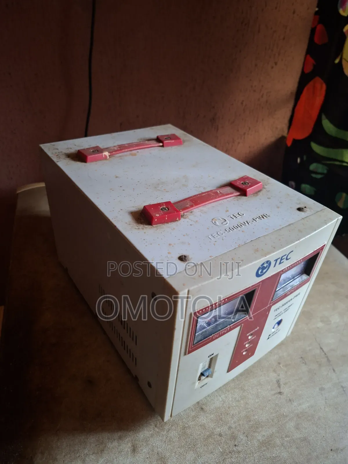 5000 Va Tec Voltage Stabilizer / Regulator