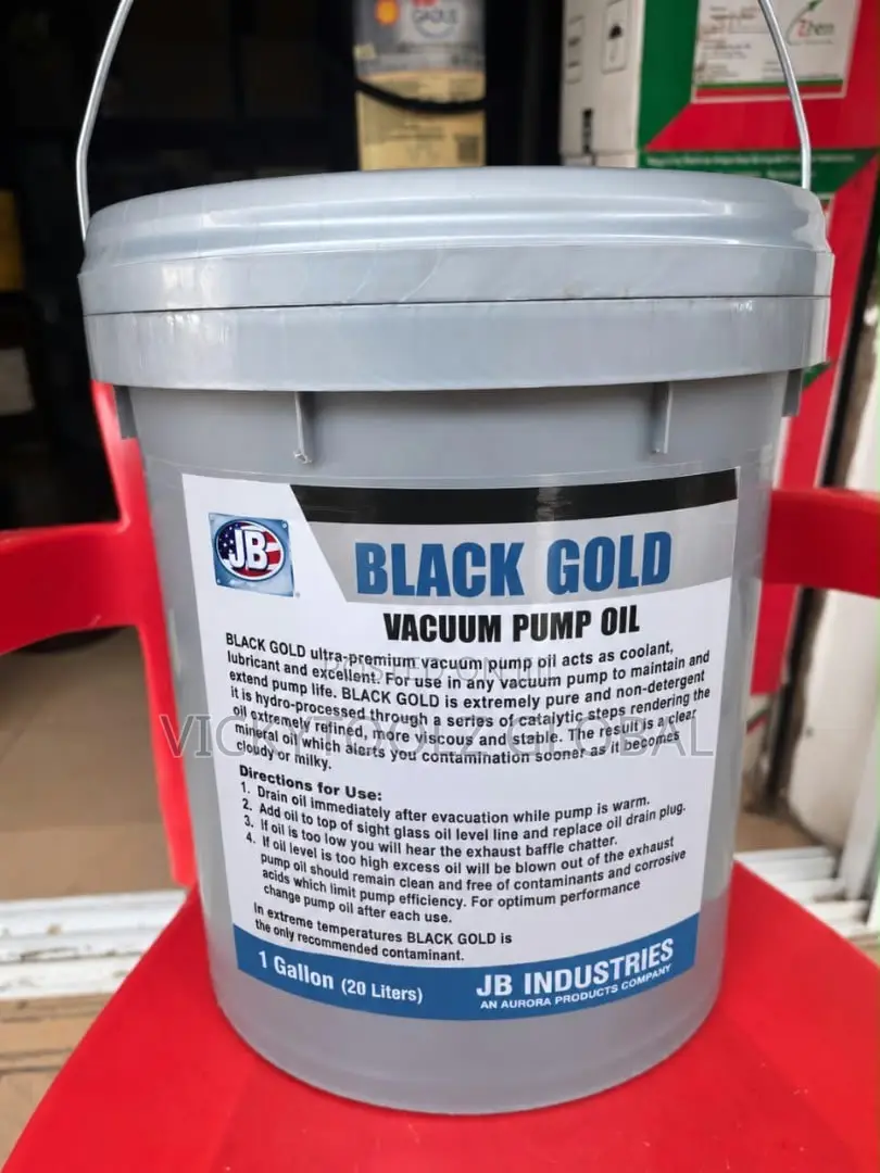 Black Gold Vacuum Pump Oil 20Liters