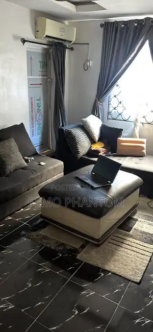 L Shaped Sofa + Ottoman