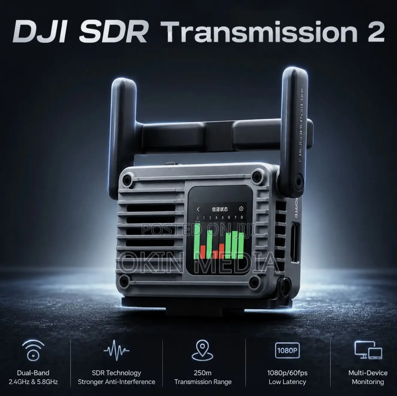Dji SDR 2 4k Wireless Transmitter for Rent
