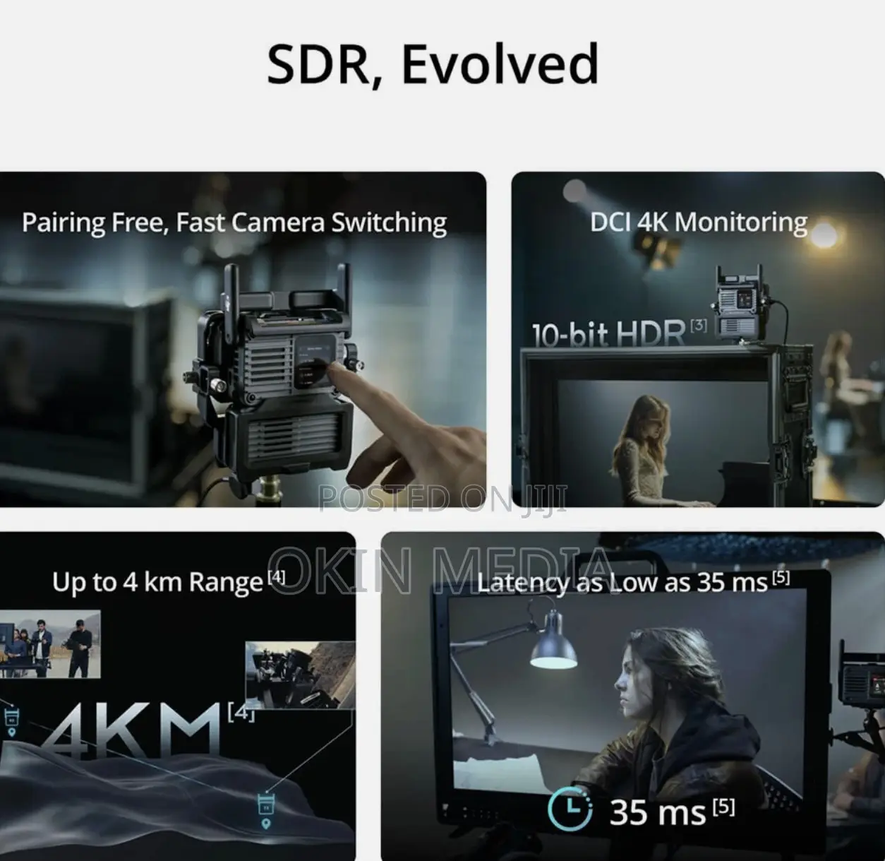 Dji SDR 2 4k Wireless Transmitter for Rent