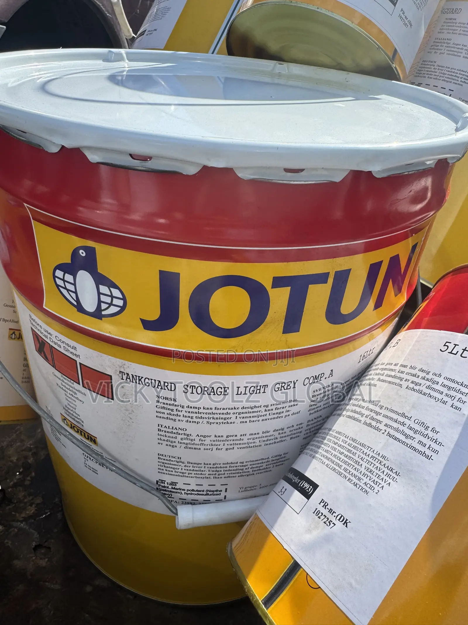 Jotun Tankguard Storage Light Grey Comp A+B