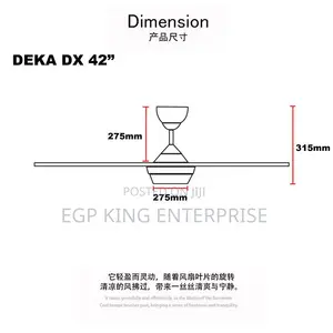 Imported Luxury Dc Ceiling Fan 56/42 Inch