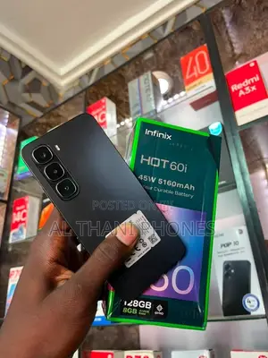 Infinix Hot 60i 128 GB Black