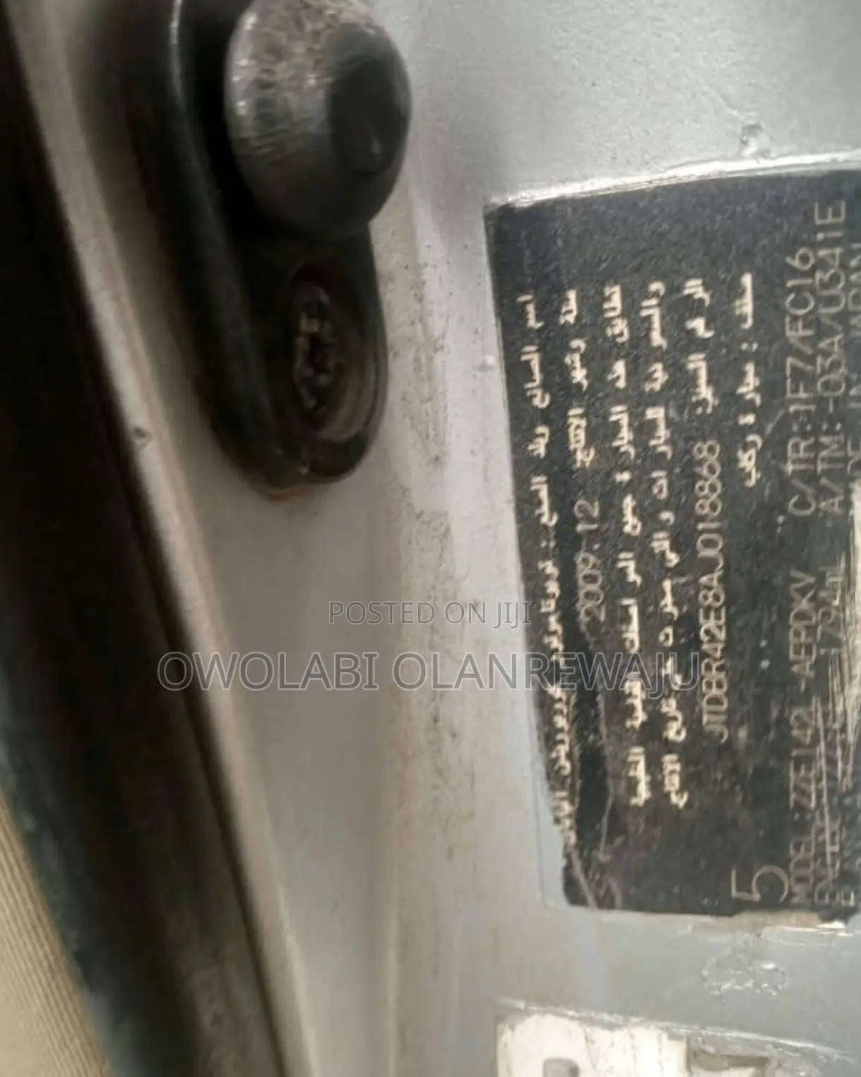 Toyota Corolla 2010 Silver