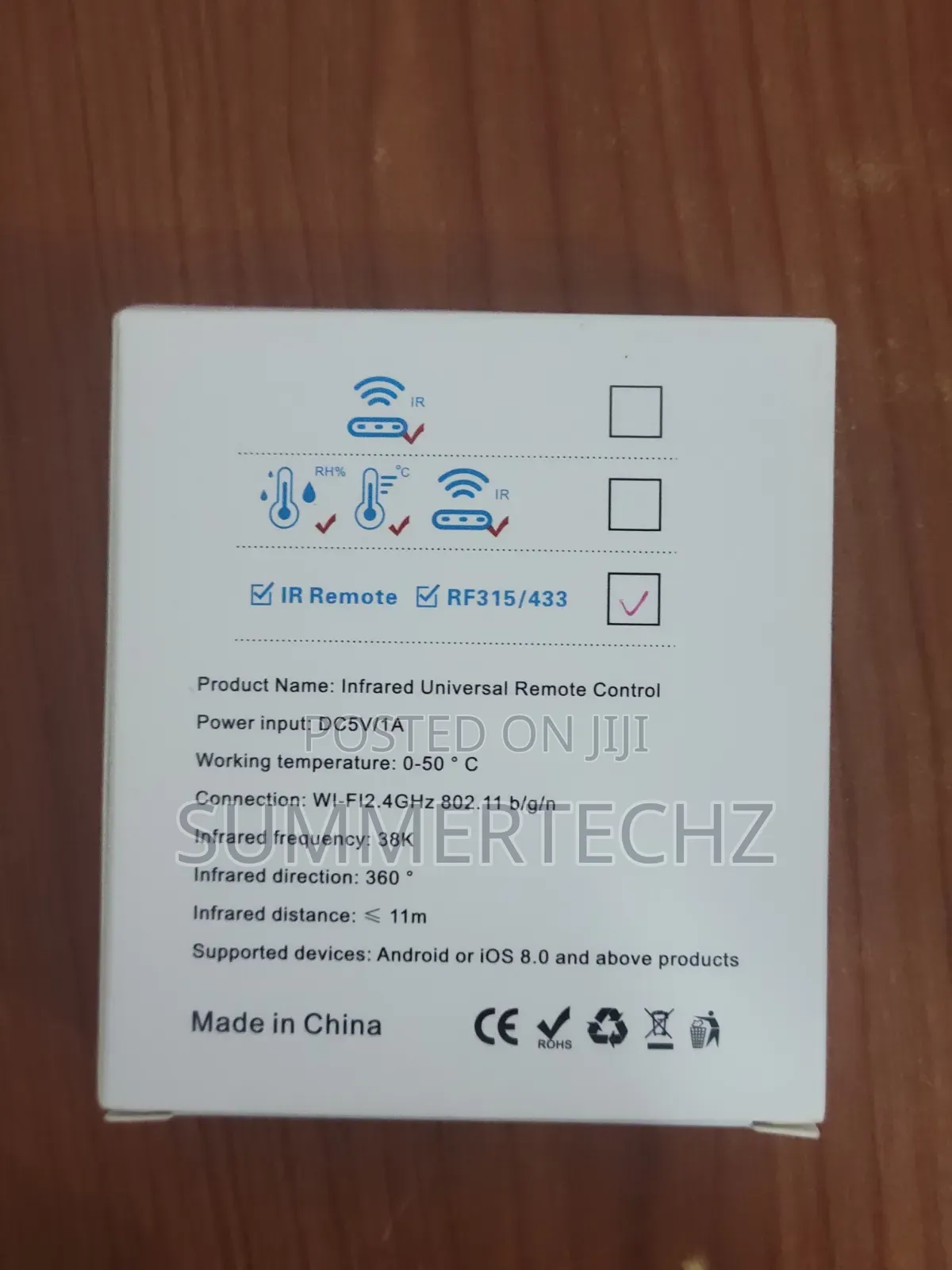 IR/RF Remote Control