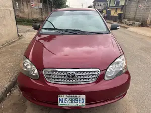Toyota Corolla 2006 Red