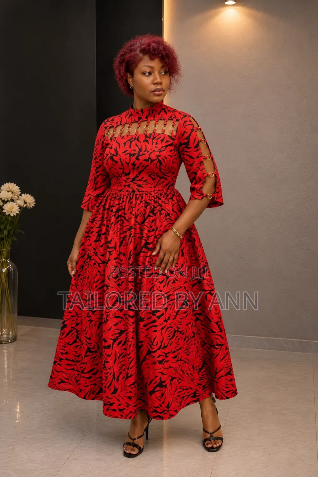 Red Elegant Classy Dress