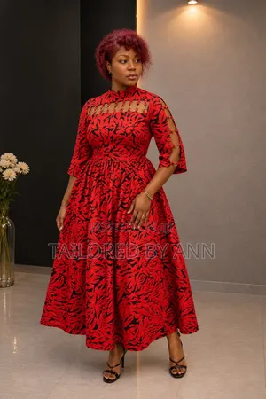 Red Elegant Classy Dress