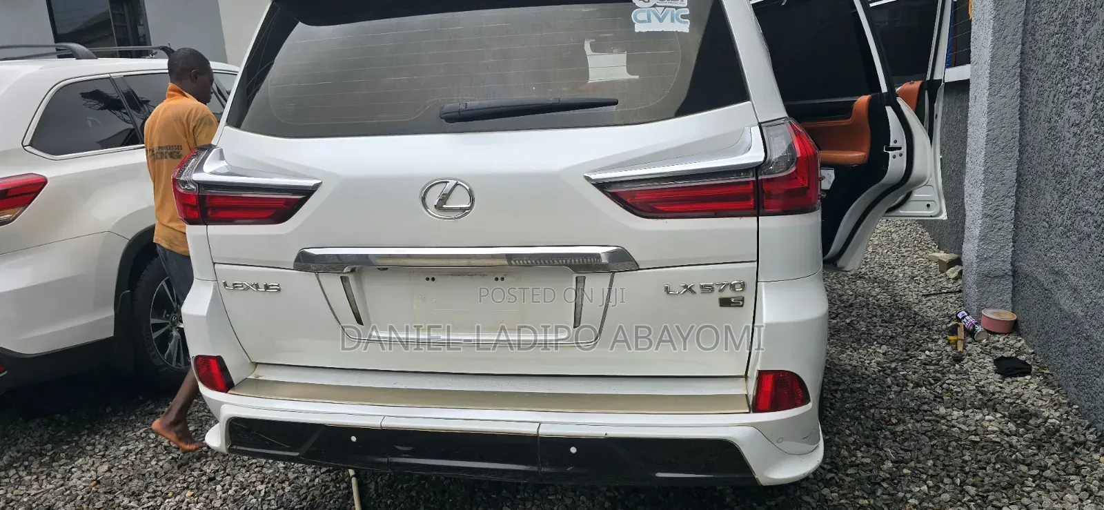 Lexus LX 2020 White