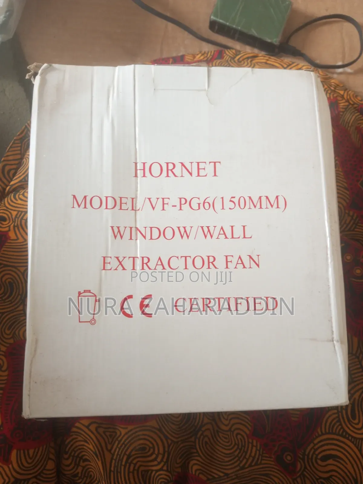 Brand New 6 Inch Window Extractor Fan